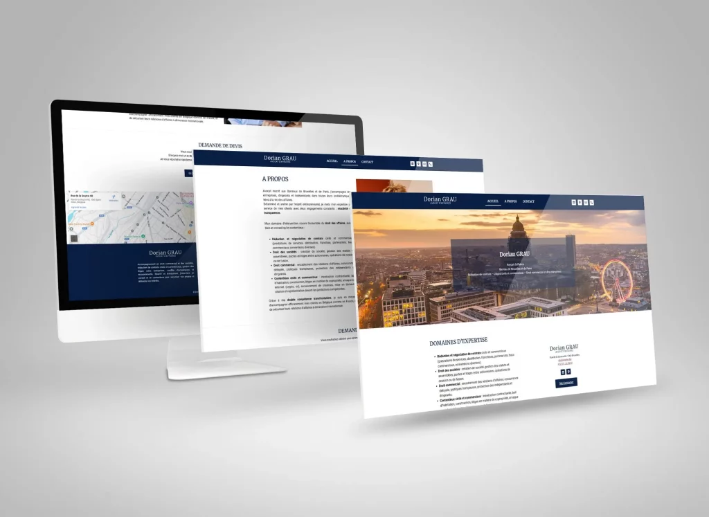 Dorian Grau - Site Web